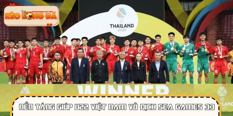 Nền tảng giúp U22 Việt Nam vô địch SEA Games 33
