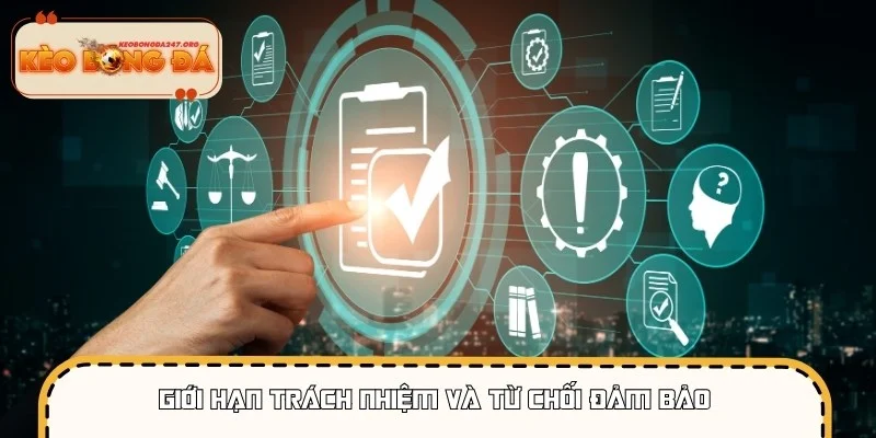 Các giới hạn trách nhiệm pháp lý được nêu trong quy tắc