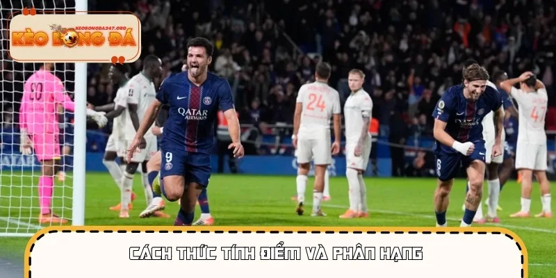 Quy tắc tính điểm và phân hạng các đội bóng