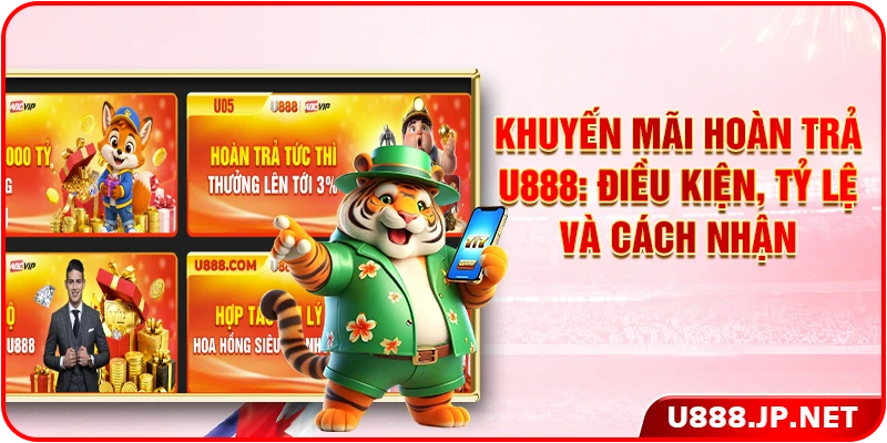 Khuyến Mãi Hoàn Trả U888: Điều Kiện, Tỷ Lệ Và Cách Nhận