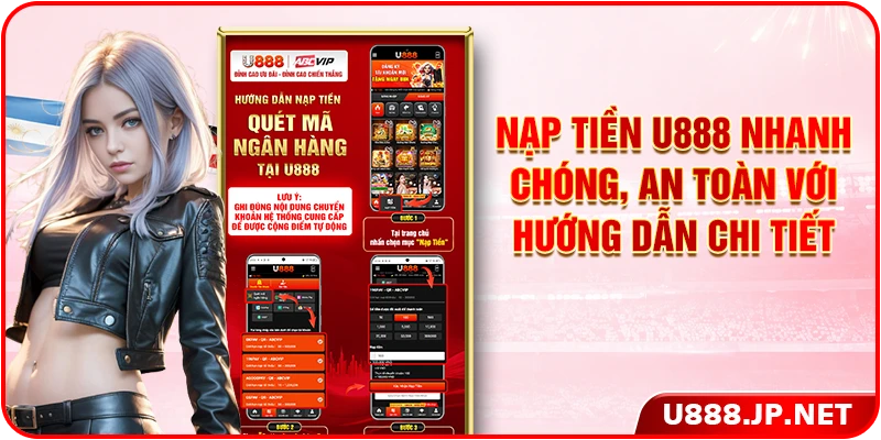 Nạp Tiền U888 Nhanh Chóng, An Toàn Với Hướng Dẫn Chi Tiết